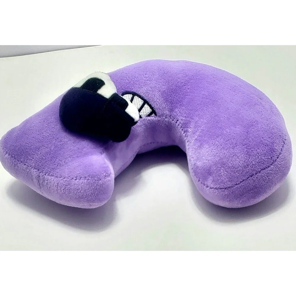 Alphabet Lore Letter J Plush Stuffed Toy Purple 8 Inch Cartoon Character